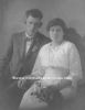 BURT (Watts), Esther Mae (1893-1979)- and spouse, Allen Raymond 'Ike' WATTS (1887-1958; their marriage photo, 22 Aug 1916.