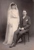 BURT, Robert Hutchison (1879-1916)-with spouse: Maud Myrtle GRAHAM (1884-1960), wedding picture, 01 Jan 1904 at Lopez Island, San Juan, WA, USA.