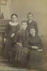 PECK- Children of William John PECK (1840-1903) and spouse, Hannah MOORE (1852-1927). Children (l to r): Mabel (1878-1954), Stella (1875-1907), Alida (1872-1926) and Walter (1916-0000), not sure if Walter.