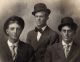 CLARK BROTHERS- from left, Joel Bayard (1886-1913), Adrien (1882-1964) and Roy Allen (1884-1963).